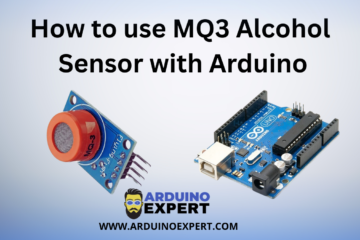 How to use Alcohol Sensor with Arduino
