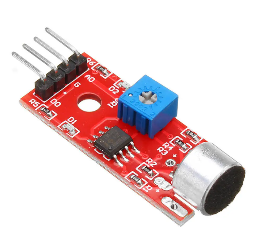 KY-038 Microphone or Sound Sensor Module Pinout