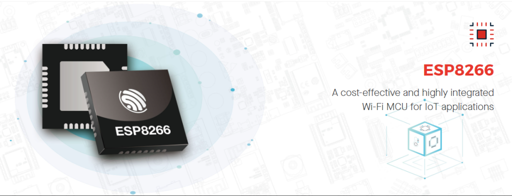 ESP8266 Wi-Fi Module used for IoT ESP8266 projects