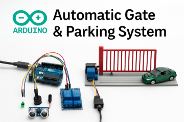 Automatic Gate and Parking System with Arduino