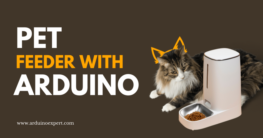 Arduino automatic pet feeder project thumbnail
