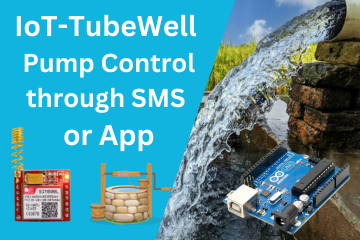 IoT tube well Water Pump control through App or SMS with Arduino