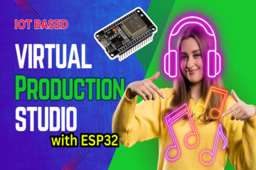 Virtual Production Studio Camera Motion control by using ESP32