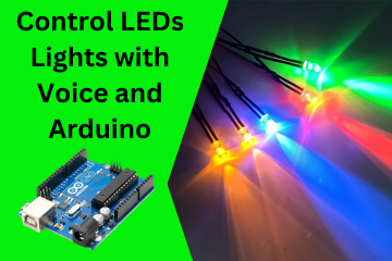 Control LED Lights Brightness with Voice Module and Arduino