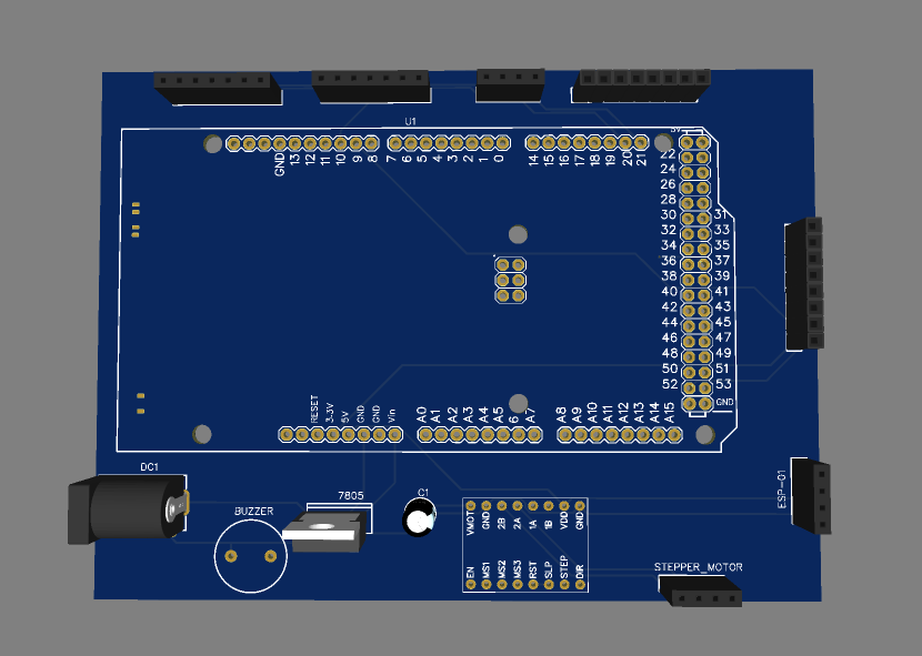 Picture of Stepper Motor Control PCB Design Project