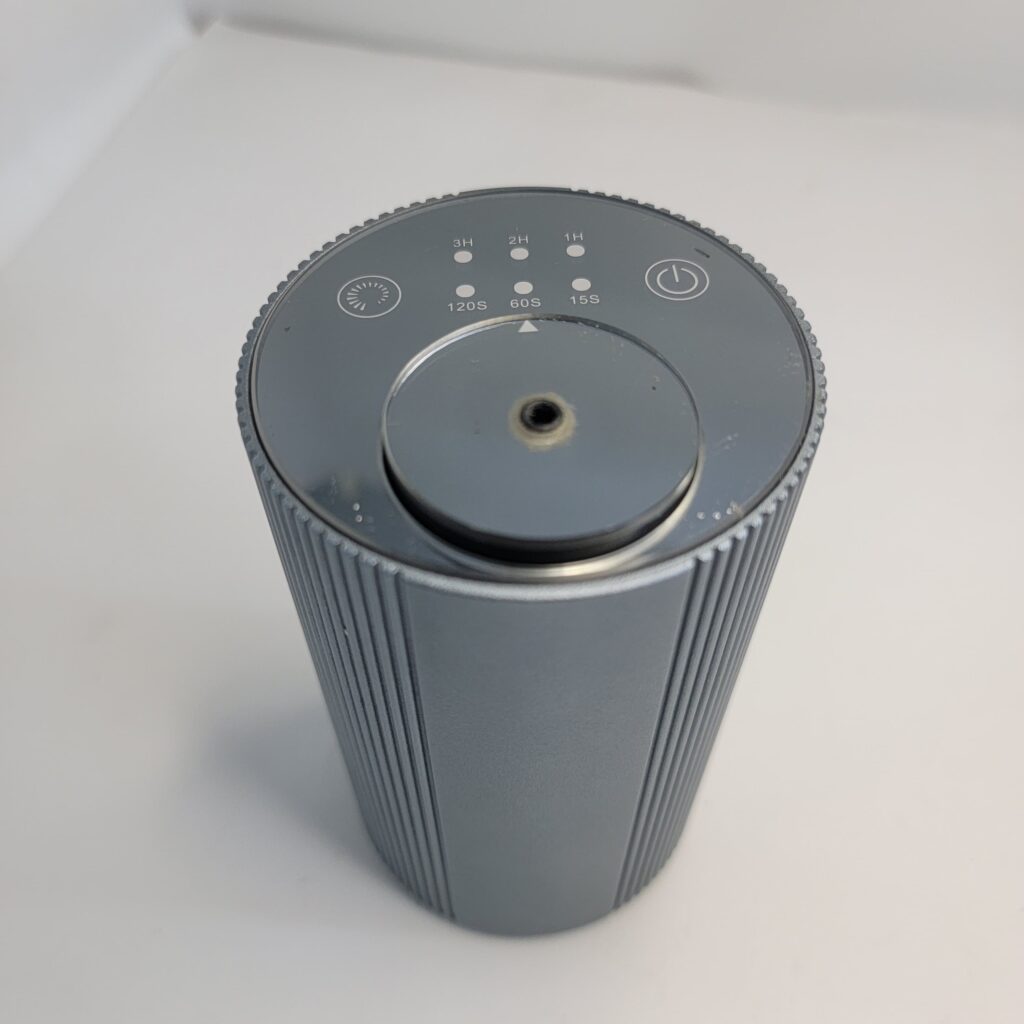 Top View of automatic or Smart Perfume Dispenser Atomizer with Arduino