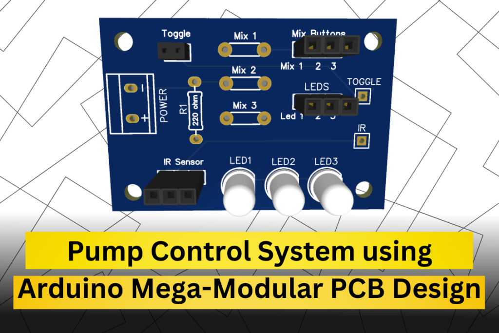 Pump Control System using Arduino Mega – Modular PCB Design
